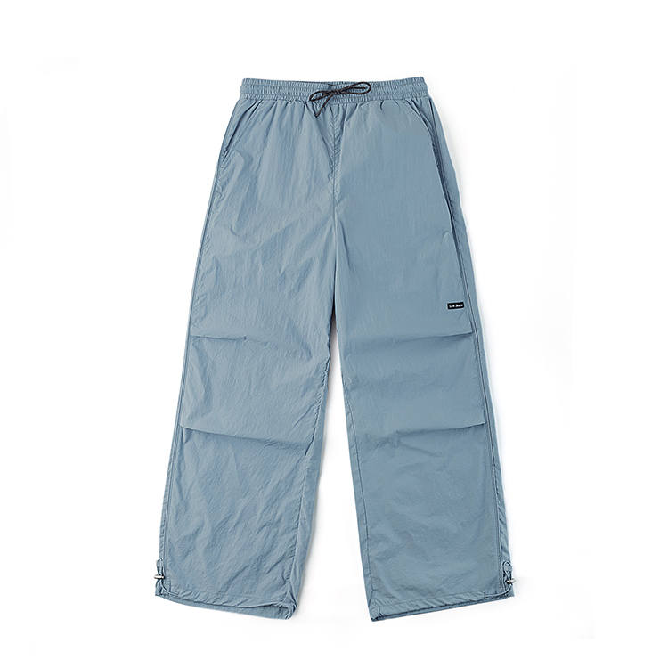 Lee Casual Pants Women's Blue Gray Thin Wide Leg Pants