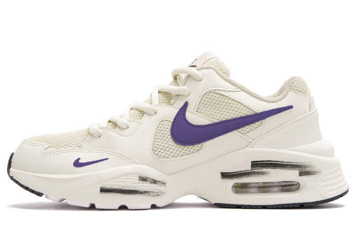 Nike Nike Air Max Fusion Low top Running Shoes Unisex Beige White Purple