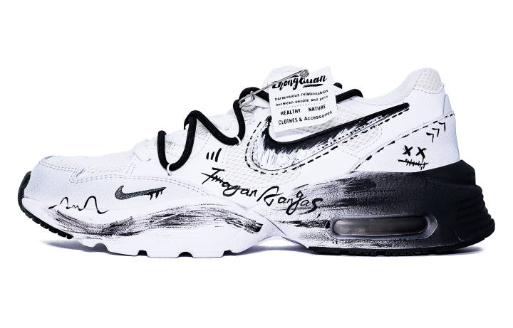 Nike Nike Air Max Fusion Running Shoes Men's Low Top Black