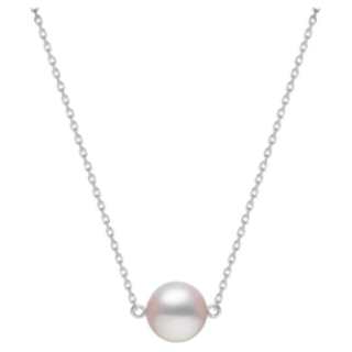 MIKIMOTO Necklaces Unisex White Gold