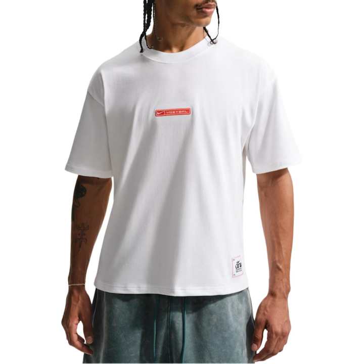 Nike Nike Sportswear T Shirts Men's White Crew Neck Other