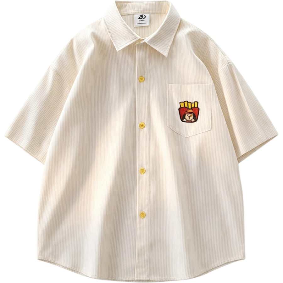 Lnga Landgre Shirts Men's Lapel Thin Other
