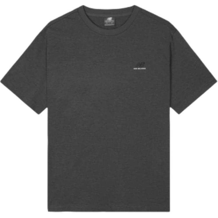 New Balance New Balance T Shirts Unisex Charcoal Gray Crew Neck