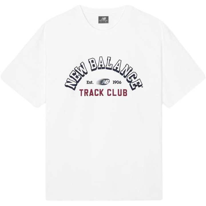 New Balance New Balance T Shirts Unisex White Crew Neck