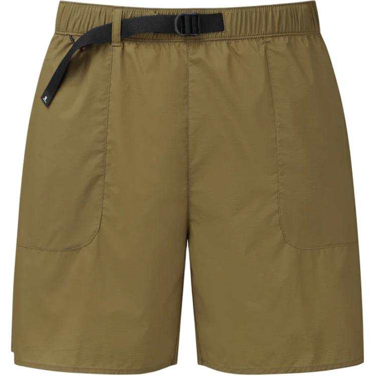 SALOMON Running Shorts Men's Olive