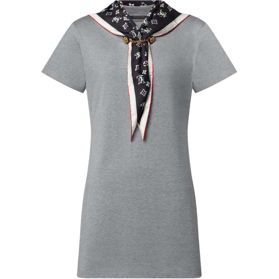 LOUIS VUITTON Nautical SS26 Short Sleeved Dress Women's