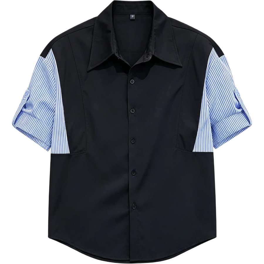 Lnga Landgre Shirts Men's Pointed Collar Thin Other