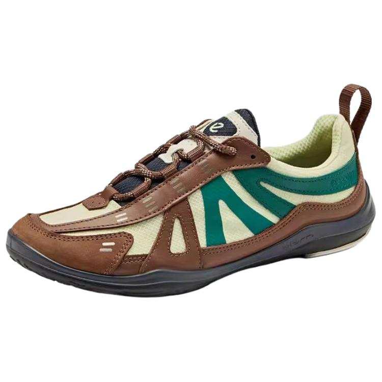 Ecco x NRL BIOM LITE TR Abrasion Resistant Low top Casual Shoes Women's Green Brown