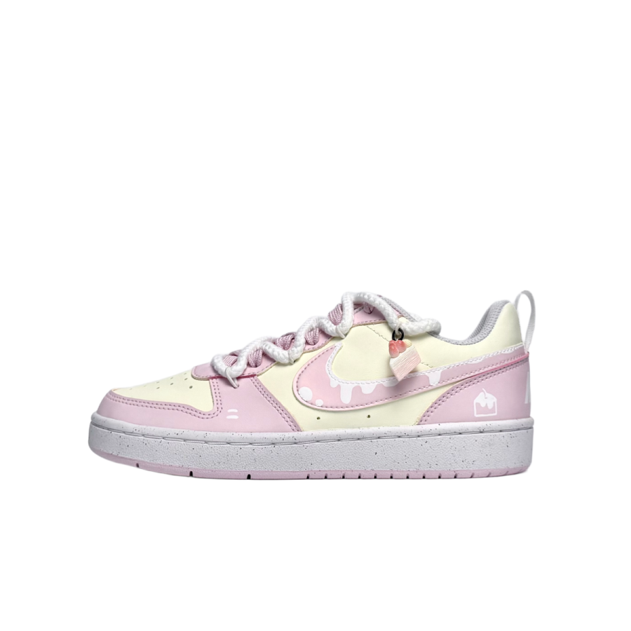 Nike Nike Court Borough Slip Resistant, Abrasion Resistant, Breathable Low top Casual Skate Shoes Women's
