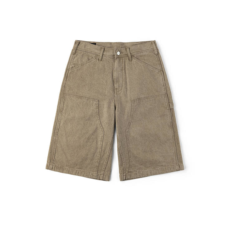 Lee Lee Denim Shorts Men's Khaki Moderate