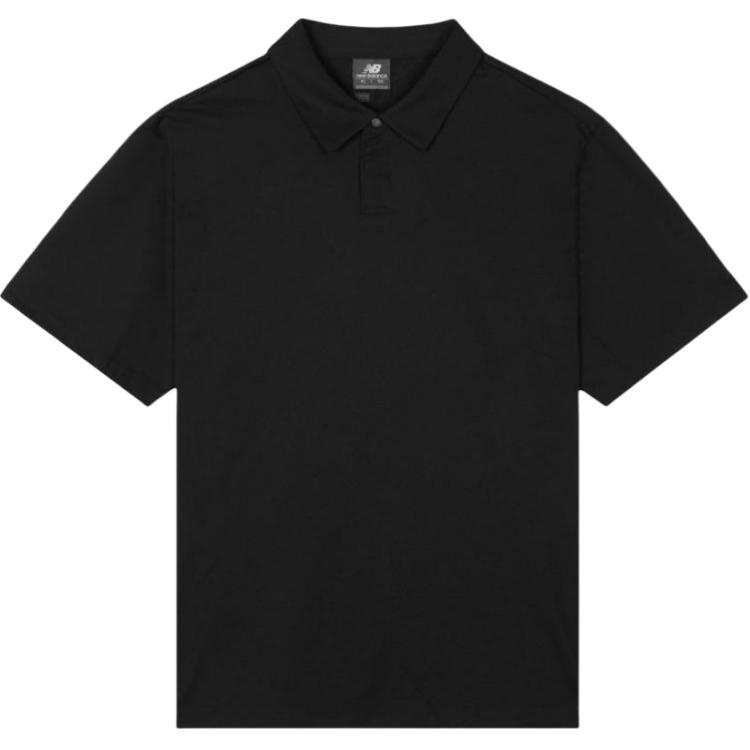 New Balance New Balance Polo Shirts Unisex Black Polo Collar Moderate Other