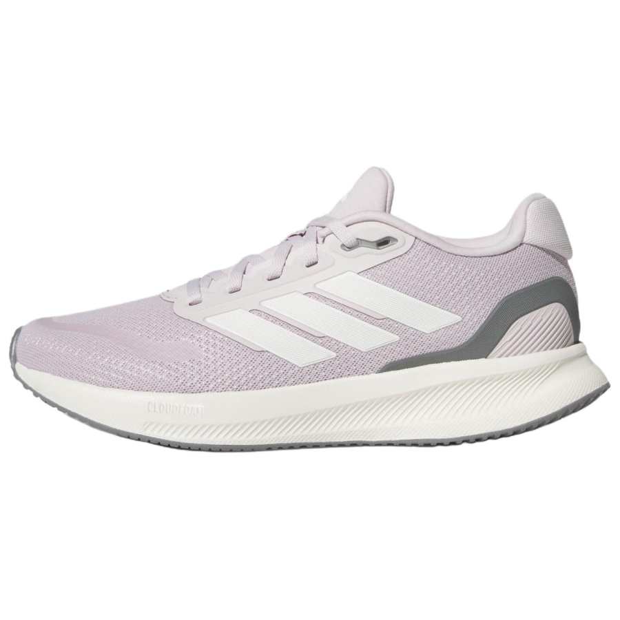 Adidas Adidas RUNFALCON 5 Abrasion Resistant Breathable Running Shoes Women's Light Purple White