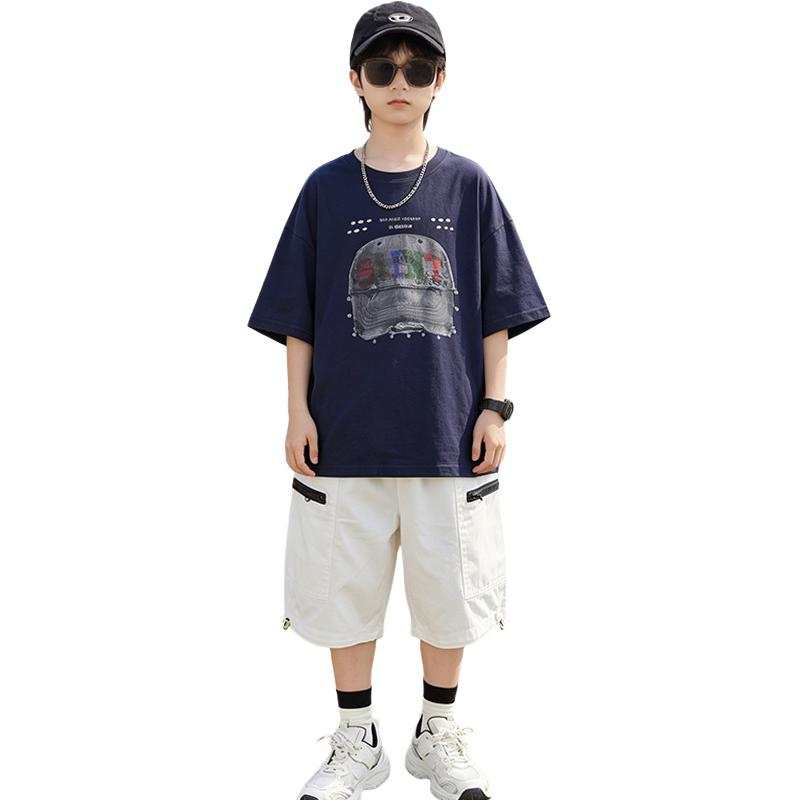 Lanza Boys Summer Clothing Sets Summer Style Teenagers