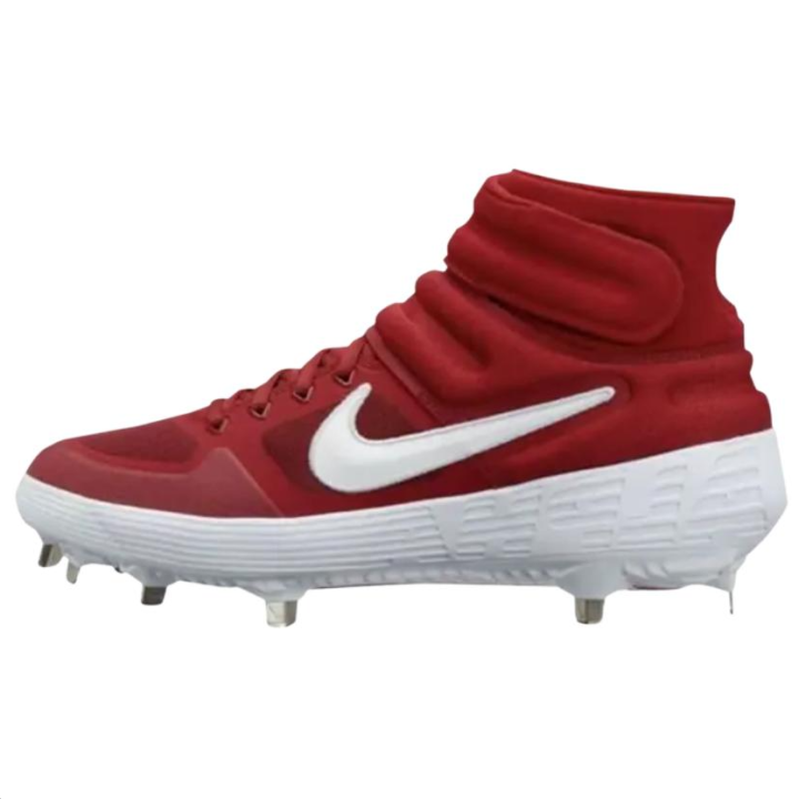 Nike Nike Alpha Huarache Elite 2 Mid Top Upper Height Baseball Shoes Men's Red White