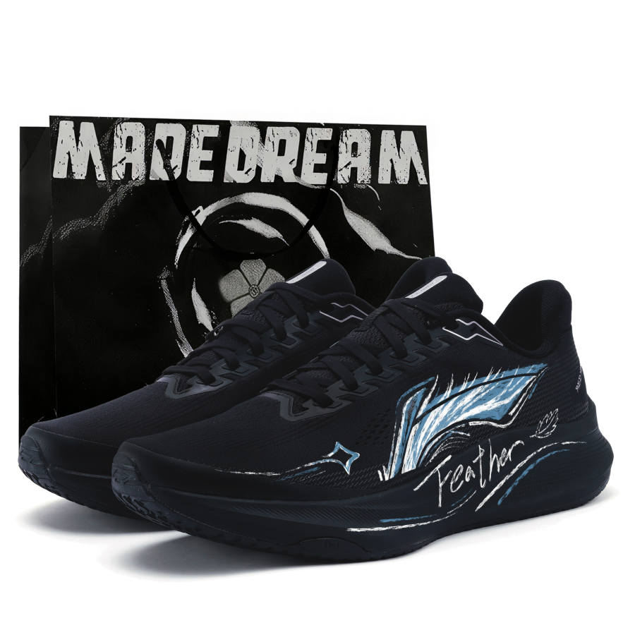 Li-Ning Li Ning Red Hare 9 Textile Abrasion Resistant Cushioning Lightweight Low top