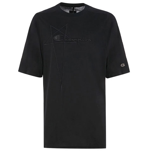 RICK OWENS RICK OWENS/RO x Champion FW21 T Shirt Men's Black