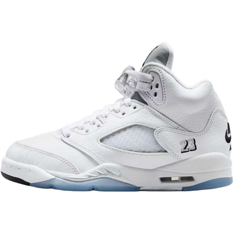 Jordan Jordan Air Jordan 5 Low top Basketball Shoes White Unisex