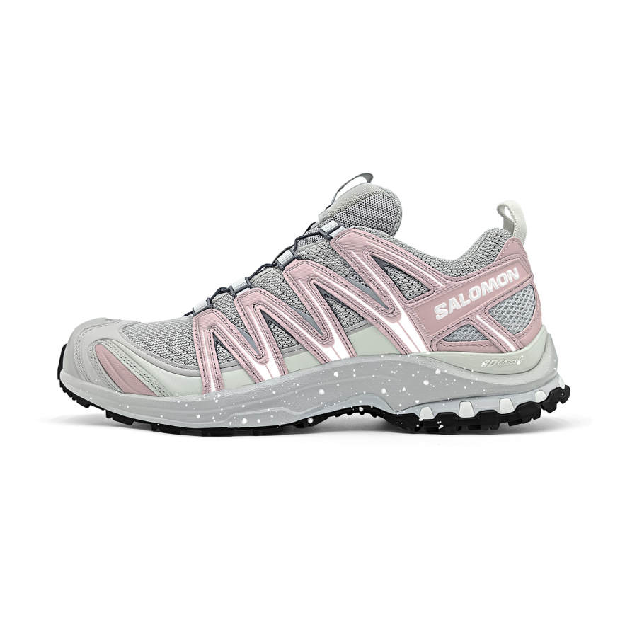 SALOMON XA PRO 3D Low top Running Shoes Unisex Silver Pink