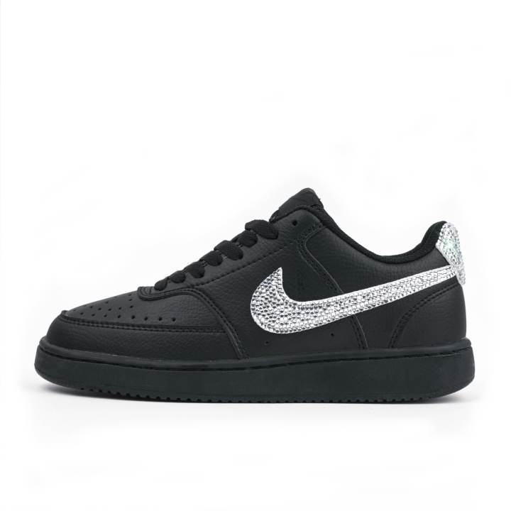 Nike Nike Court Vision Low top Skateboard Shoes Unisex Black