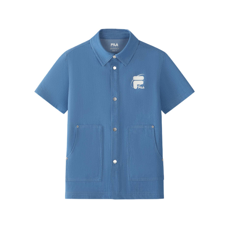 FILA KIDS Casual Shirts Lapel Moderate