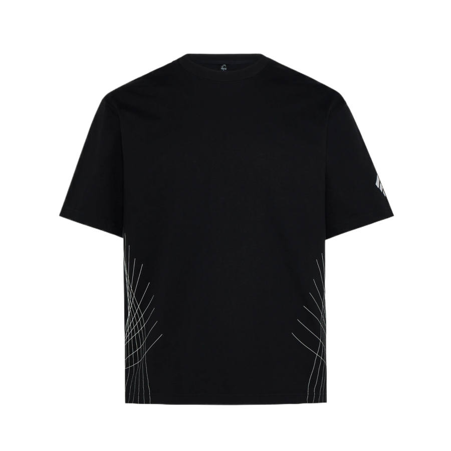 Adidas Adidas T Shirts Men's Black Crew Neck Moderate
