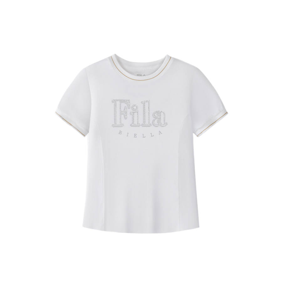 FILA KIDS T Shirts Crew Neck Moderate