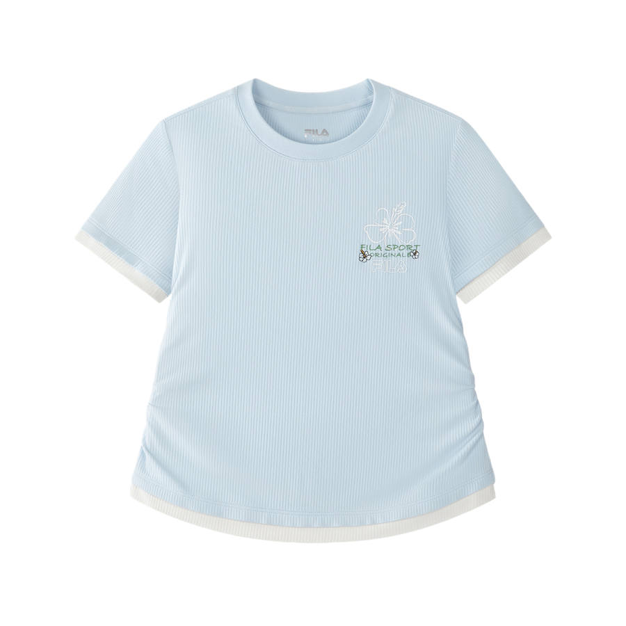FILA KIDS T Shirts Crew Neck Moderate