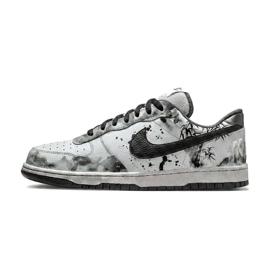 Nike Nike Big Space Exploration, Cosmic Marvel Slip Resistant Abrasion Resistant Low top Skateboard Shoes Men's Haze Gray