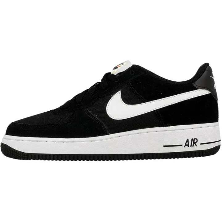Nike Nike Air Force 1 Low top Skateboard Shoes Black Kids'