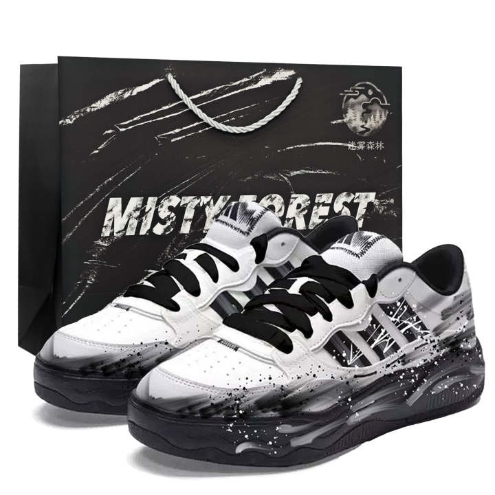 Adidas Adidas LITE SHUFFLE Apocalypse Fall Low top Skateboard Shoes Unisex Black White