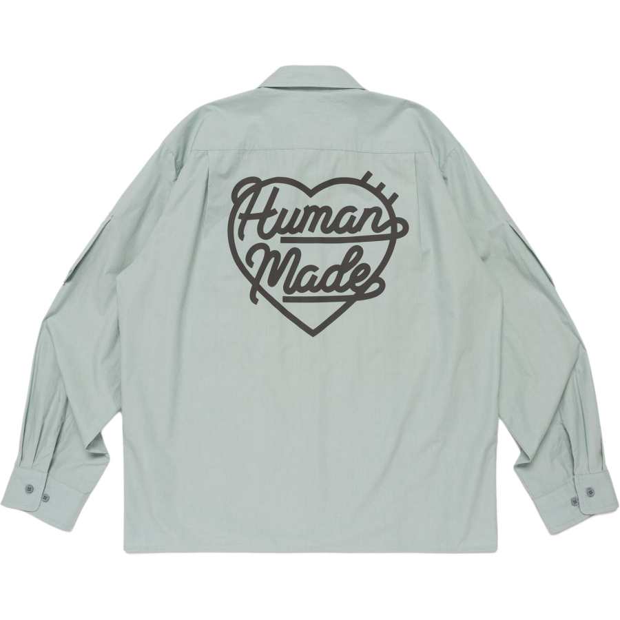 HUMAN MADE HUMAN MADE SS26 Shirts Unisex Lapel Thin Workwear
