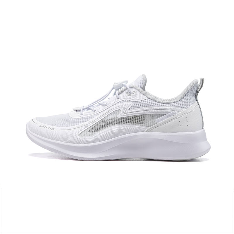 Li-Ning YOUNG Li Ning YOUNG Cicada 4 LI NING CLOUD Low top Casual Shoes White Gray Unisex