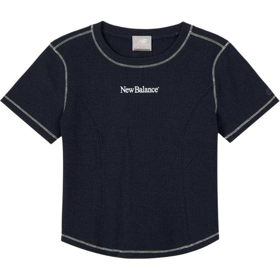 New Balance New Balance T Shirts Women's Marine Blue Crew Neck