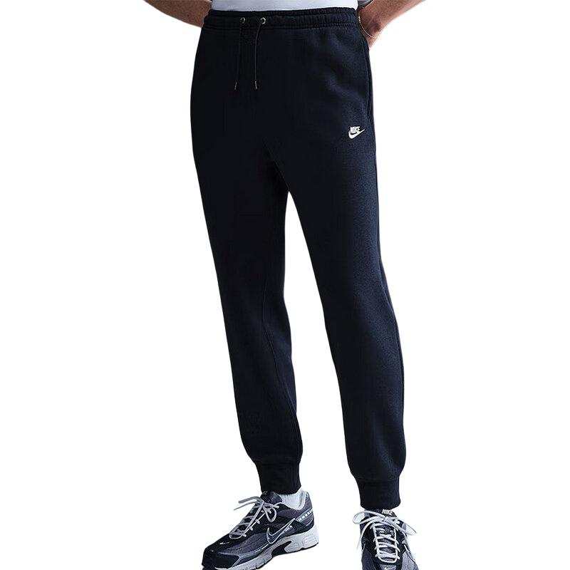 Nike Nike Club Fleece Lined Lace Up Fashion Mid Rise Knitted Sweatpants Men's
