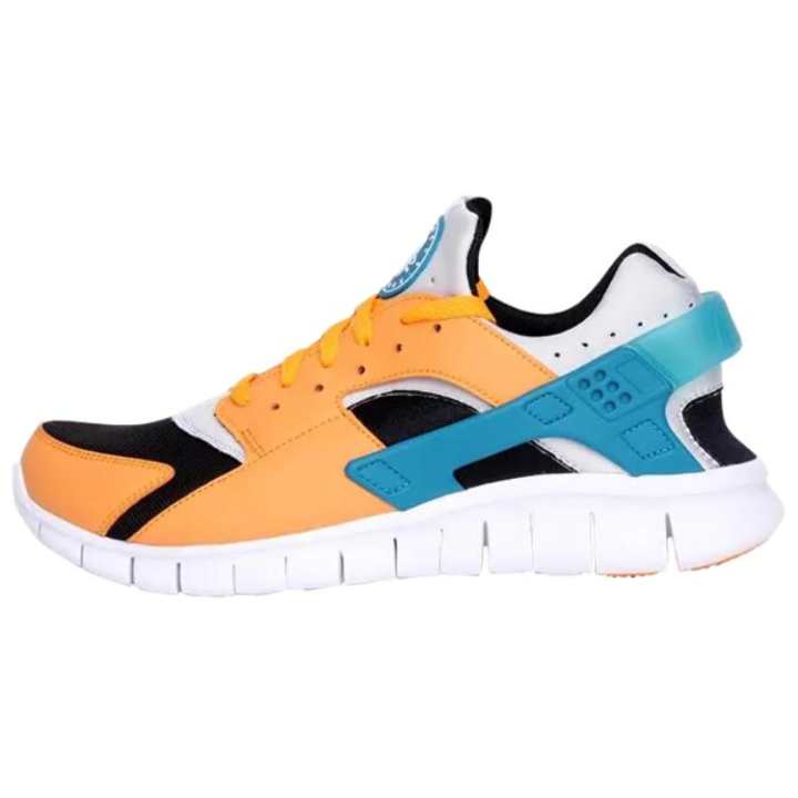 Nike Nike Huarache Free Running Shoes Unisex Orange White Blue
