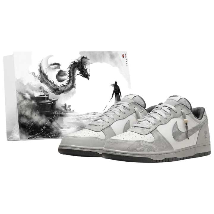 Nike Nike Big Shopping Bag, Space Exploration, Tracing The Stars Slip Resistant Abrasion Resistant Low top Skateboard Shoes