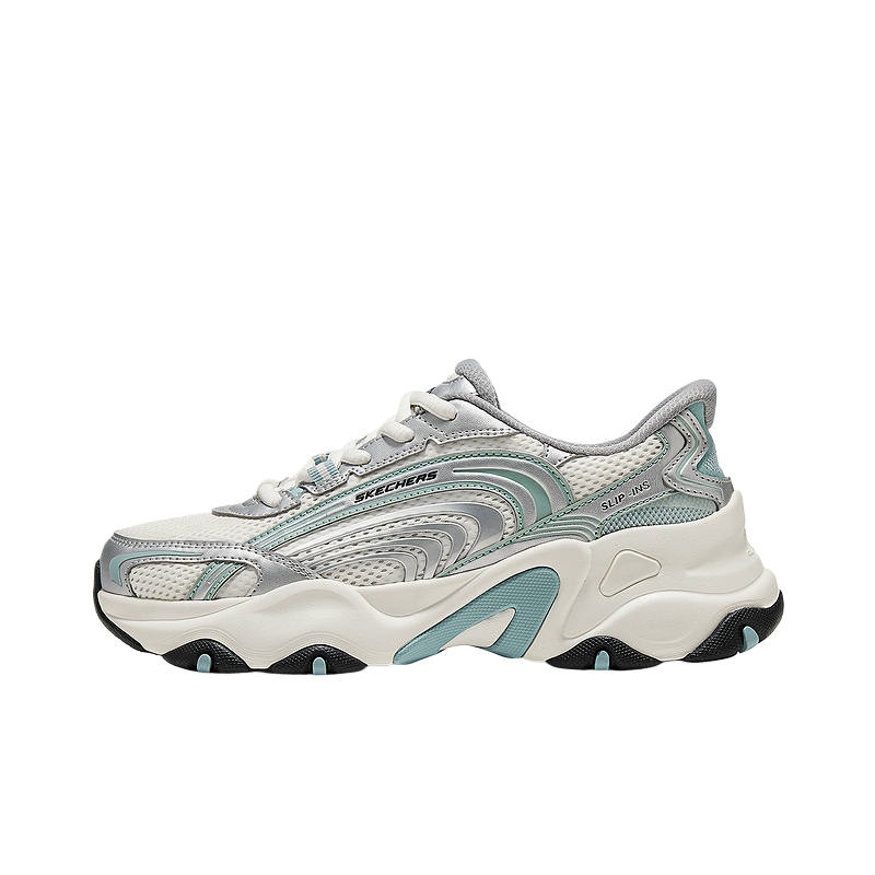 Skechers Slip Resistant And Breathable Low top Chunky Sneakers Women's