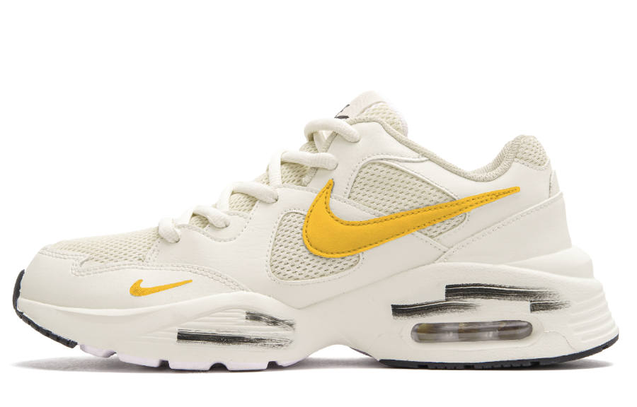 Nike Nike Air Max Fusion Low top Running Shoes Unisex Ecru Yellow