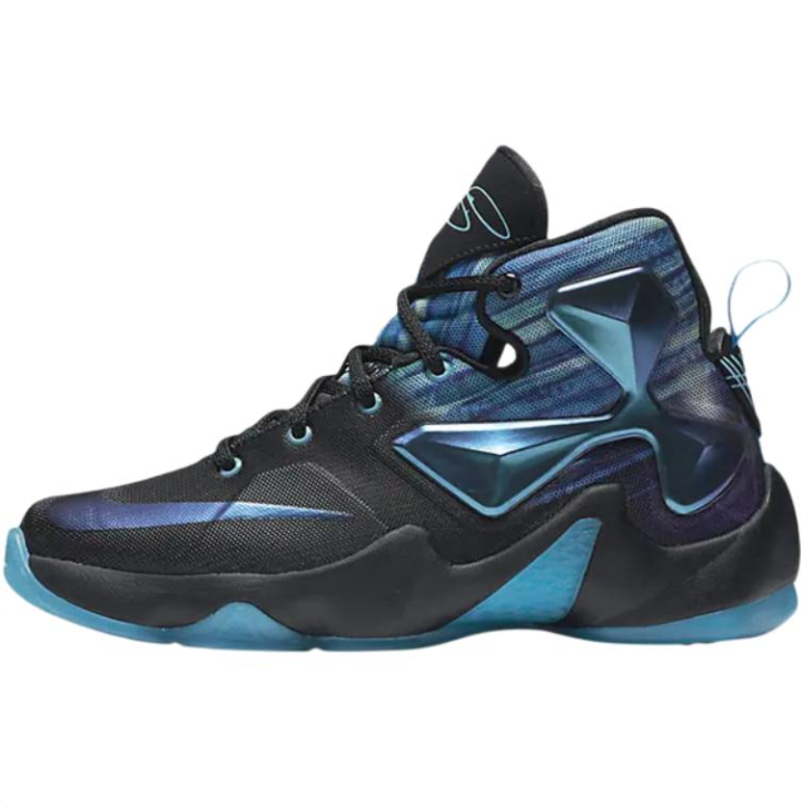Nike Nike Lebron 13 Basketball Shoes Black Blue Unisex