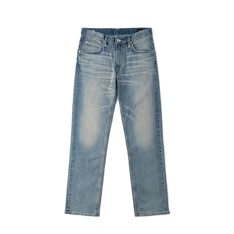 Lee Lee Jeans Unisex Light Blue Moderate Straight Fit Pants