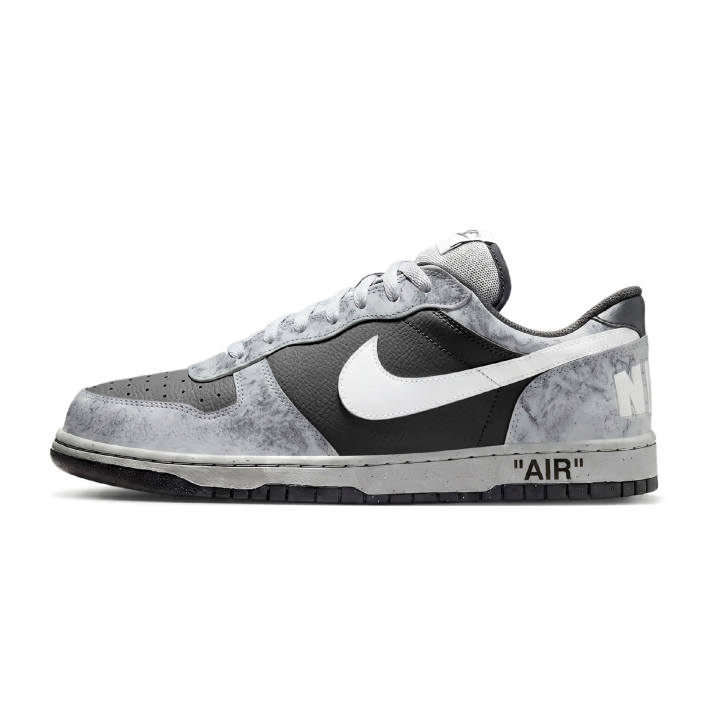 Nike Nike Big Skateboard Shoes Unisex Low Top Black
