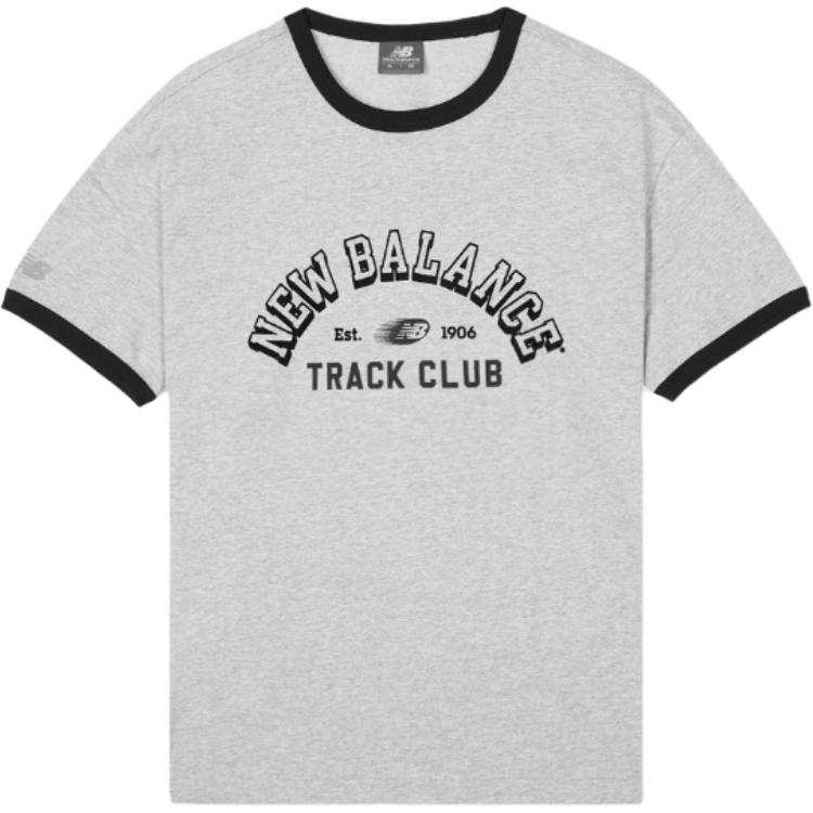 New Balance New Balance T Shirts Unisex Mixed Gray Crew Neck