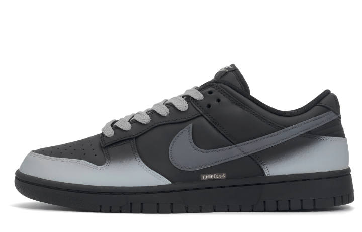 Nike Nike Dunk Abyss Leather Low top Skateboard Shoes Men's Black Gray