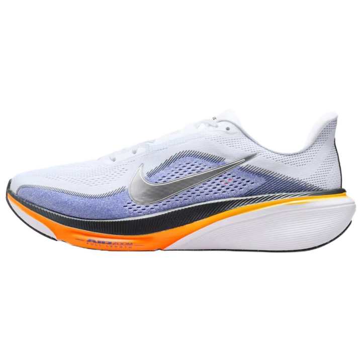 Nike Nike Pegasus 42 Abrasion Resistant Breathable Casual Running Shoes Men's White Blue
