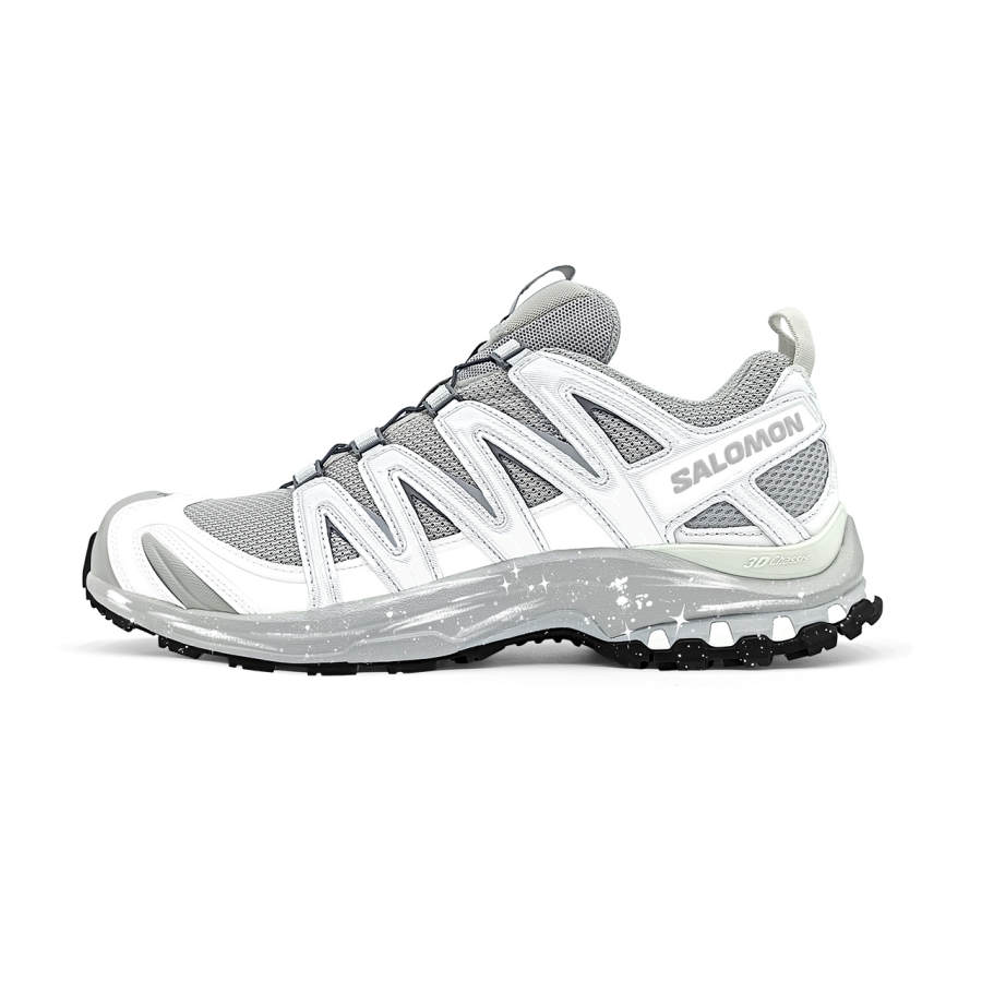 SALOMON XA PRO 3D Low top Running Shoes Unisex Silver Gray