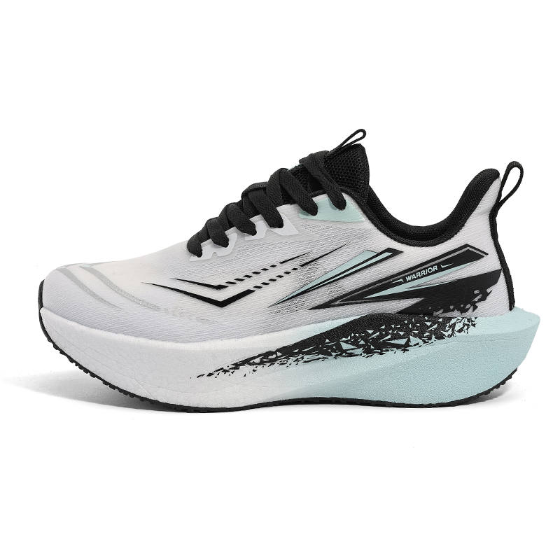 WARRIOR WARRIOR Running Shoes Men's Low Top White Black Moon/White Blue Black