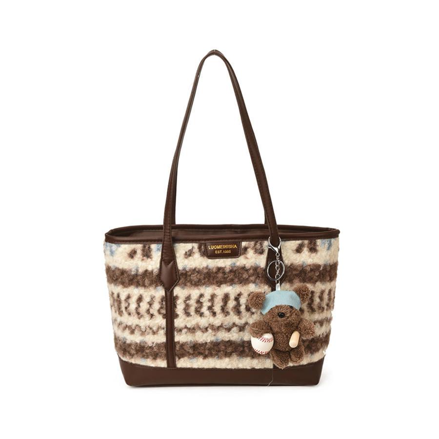 YALU PU With Polyester Shoulder Bag Regular Women's Multicolor