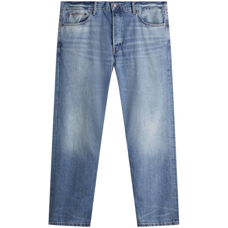 Tommy Hilfiger Jeans Men's Denim Blue 1AC Moderate Straight Fit Pants