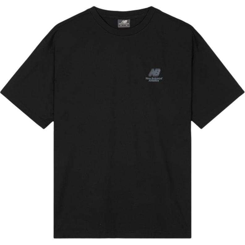 New Balance New Balance T Shirts Unisex Black Crew Neck