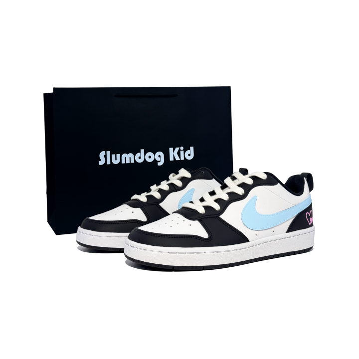 Nike Nike Court Borough Low top Skateboard Shoes Women's Blue